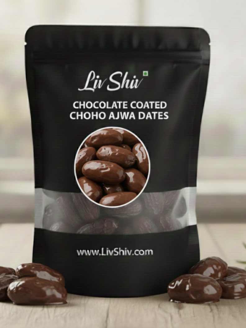Chocolate-Coated Ajwa Dates