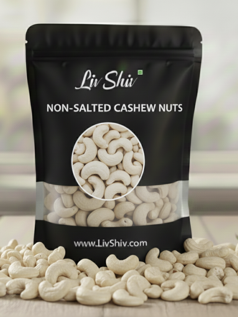 Whole Cashews (Kaju Non-Salted)
